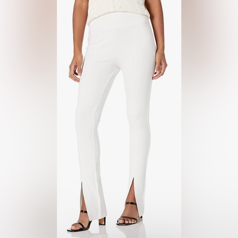 MICHAEL Michael Kors Women’s Front Flair White Pants